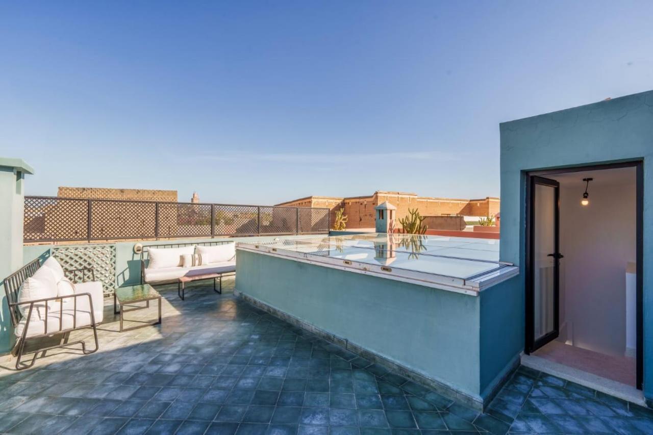 Riad Privatise - 2 Chambres & Petit Dejeuner -Terrasse Marrakesh Exterior foto