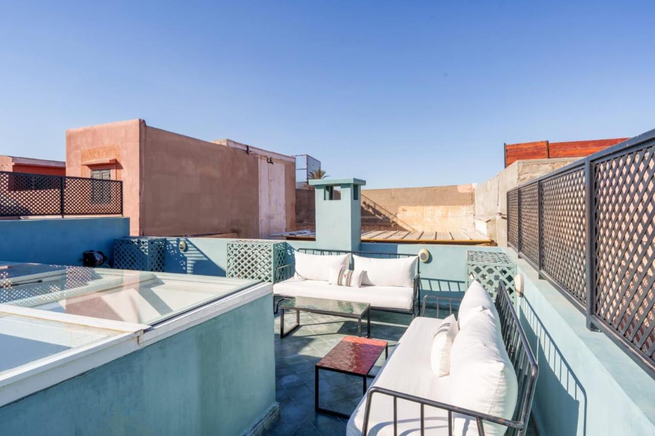 Riad Privatise - 2 Chambres & Petit Dejeuner -Terrasse Marrakesh Exterior foto